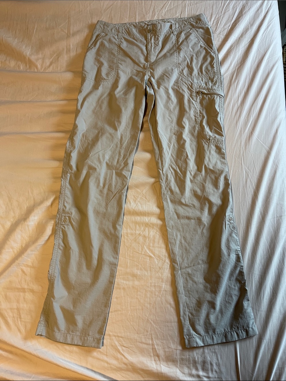 Columbia Women's PFG Light Tan Boot Cut Outdoor Pants